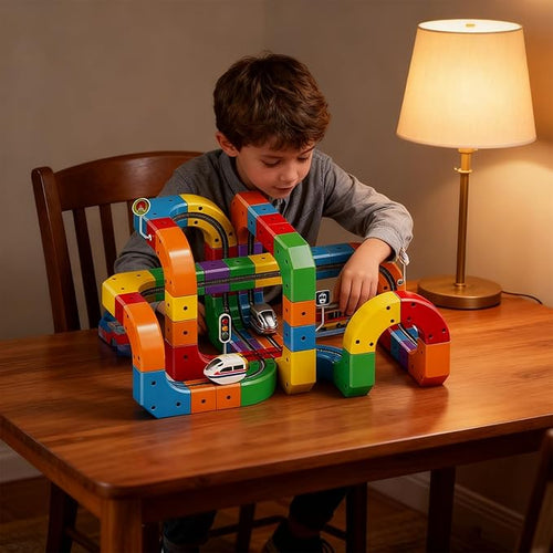 Electric Train Toy Set