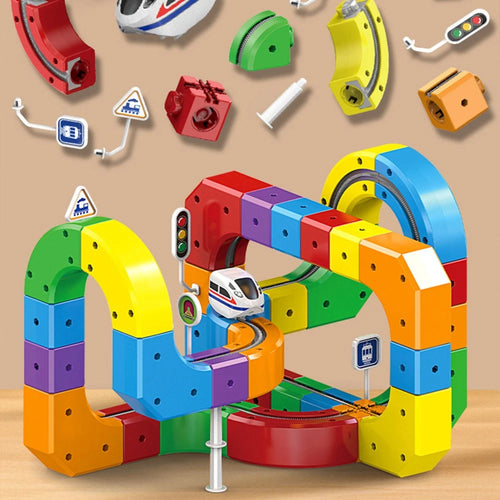 Electric Train Toy Set